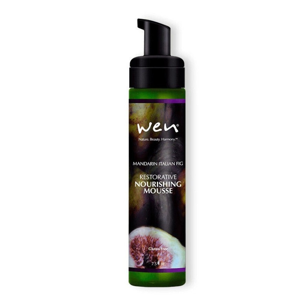 WEN by Chaz Dean Mandarin Italian Fig Rice Protein Ultra Nursing Mousse 7.5 oz
